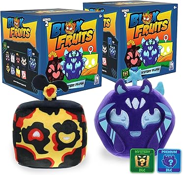 Blox Fruit - Collectible Mystery Plush 2 Pack 4" Tall, Series 2