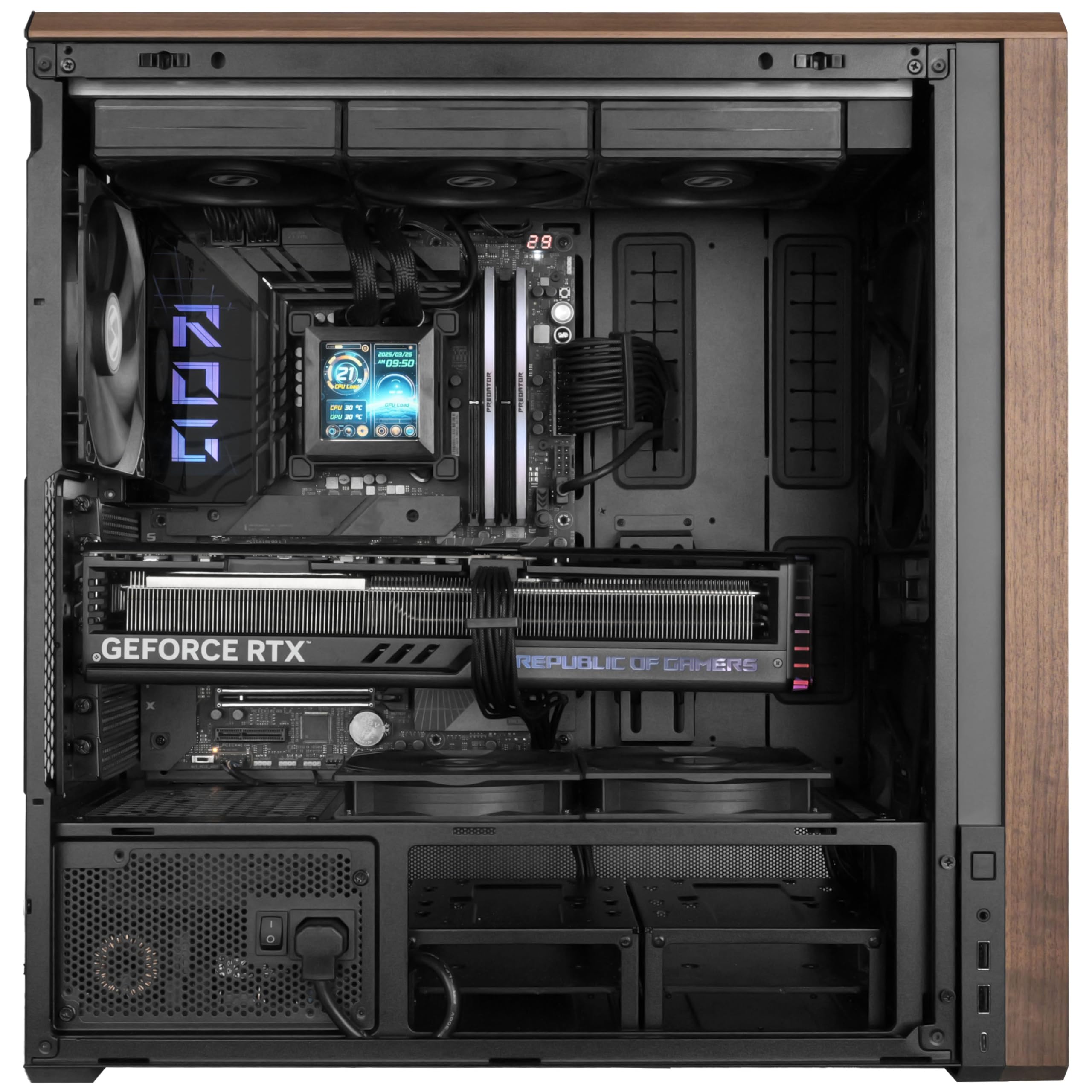 Lian Li Lancool 217 PC-Geh?use MidI-Tower Atx Tempered Glass - Schwarz (lan217x)