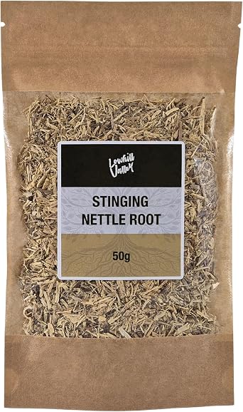 Lowhill Valley Stinging Nettle Root - Urtica dioica for Natural Wellness   Handpicked  No Additives or Preservatives   100% Pure   50g