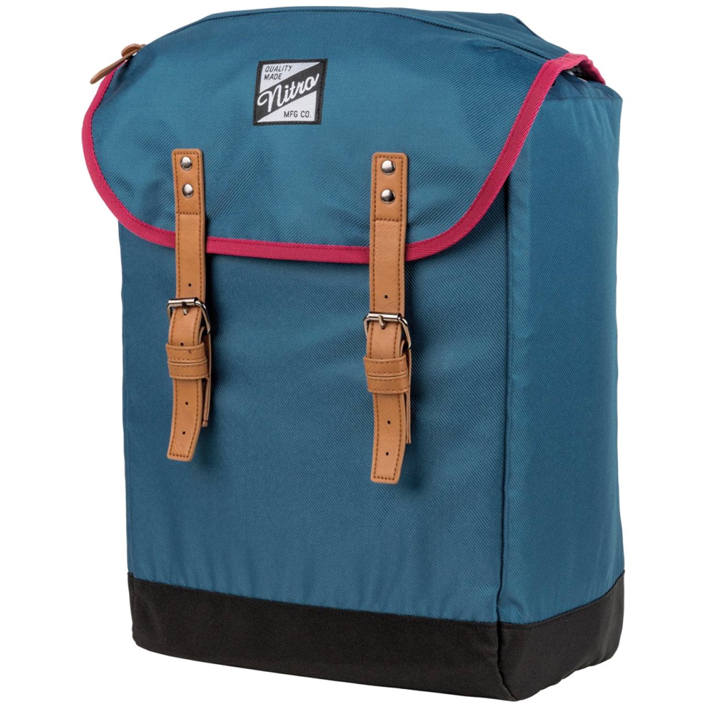 VENICE URBANER FREIZEIT DAMEN HERREN RUCKSACK IM RETRO LOOK MIT GEPOLSTERTEM 15'' LAPTOP FACH SCHULRUCKSACK WANDERRUCKSACK STREETPACK, Blue Steel, 28 L, 560 g, 1151-878035_1959