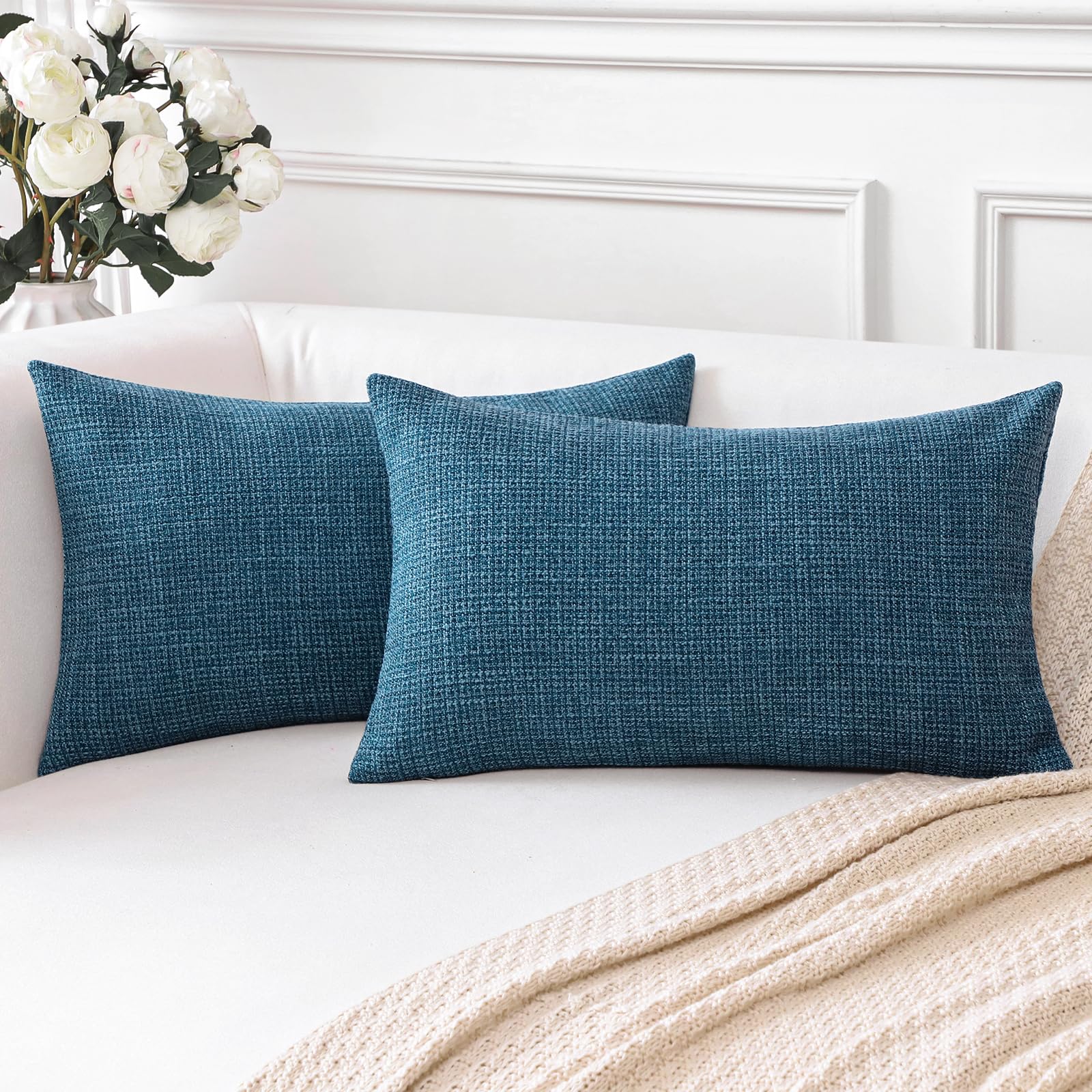 Housse de coussin lombaire OTOSTAR : soulagez votre dos avec style sur votre canapé