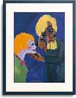 エミール ノルデ アイリス アート 額縁 インテリア Amazon.co.jp: エミール・ノルデ Emil Nolde 「Scholar with