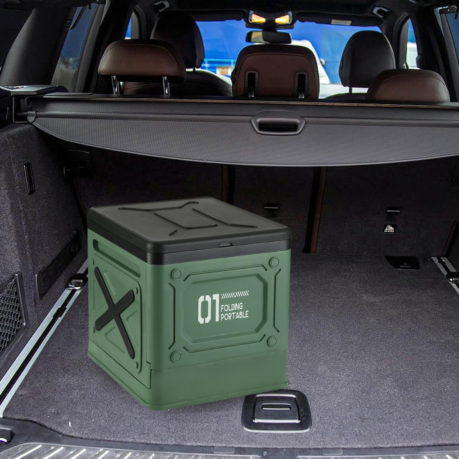 Inodoro portátil para camping al aire libre | Residuos compactos para exteriores | Sistema de eliminación de residuos higiénico y práctica bolsa de transporte para aventuras al aire libre, senderismo