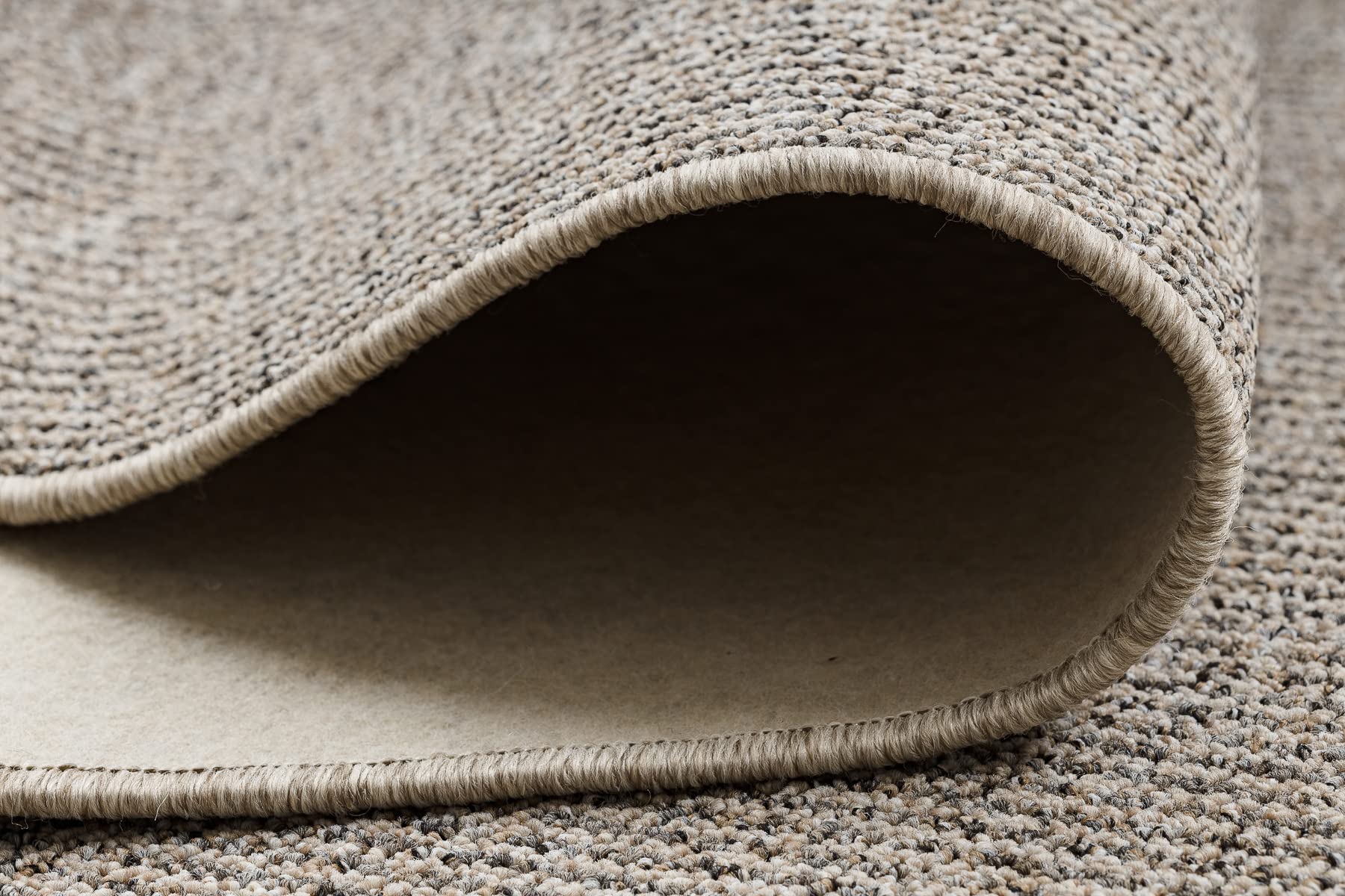 rugsx Alfombra Prius para salón y Dormitorio Beige 150x300 cm