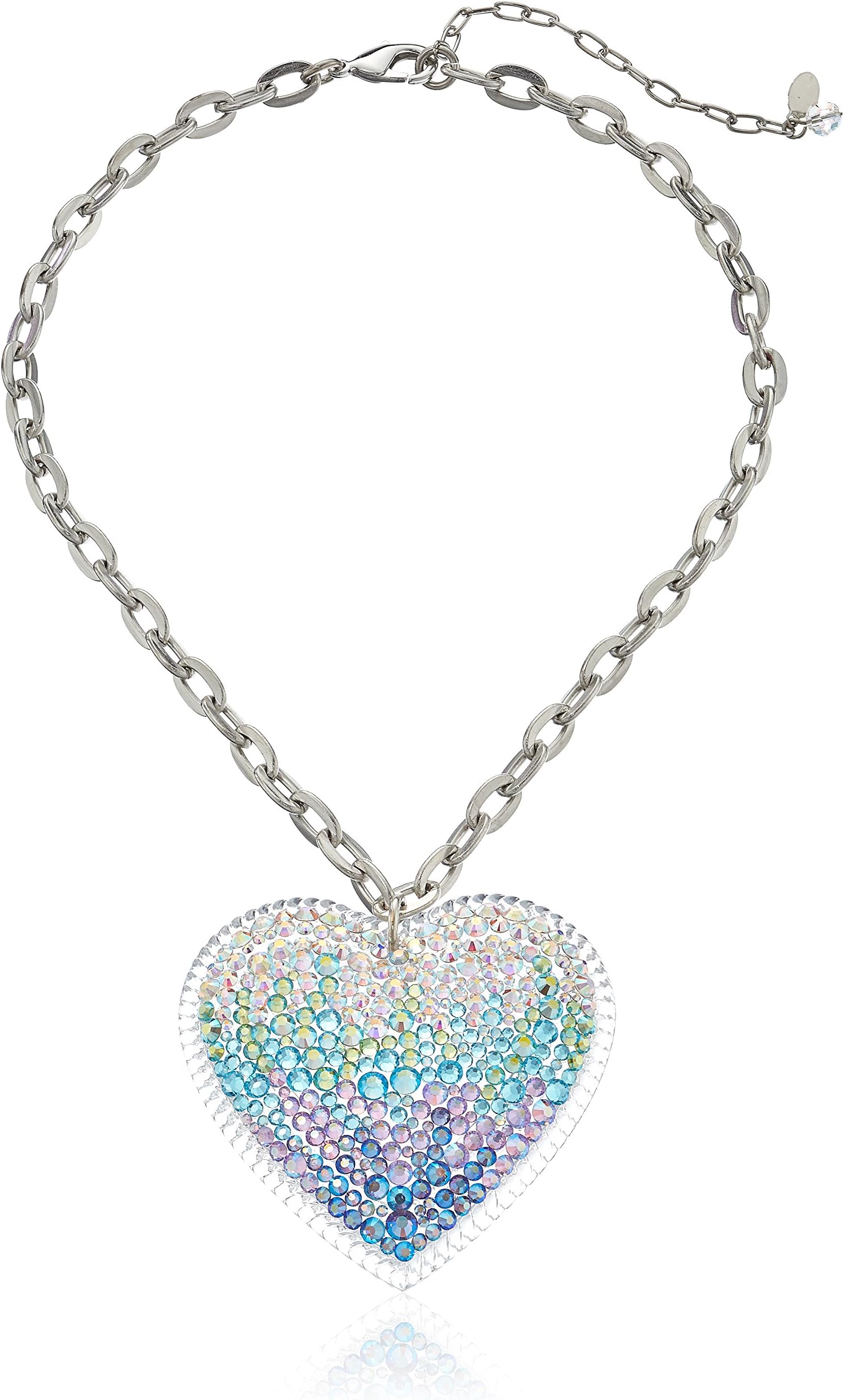 Tarina Tarantino "Aurora" Capella Crystal Pave Pendant Necklace,18"