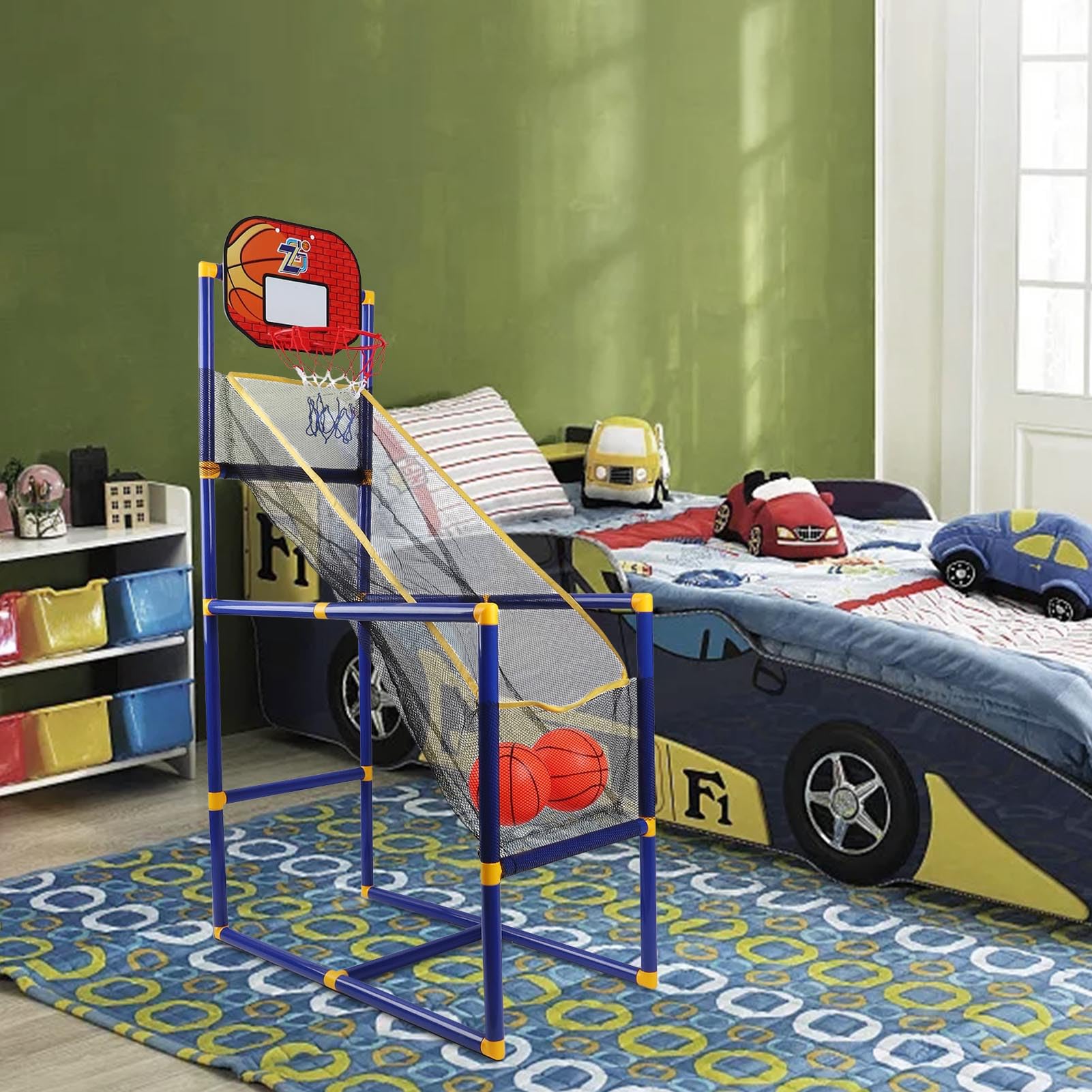 Canestro Da Basket Indoor - Porta Da Calcio Per Bambini | Home Basket