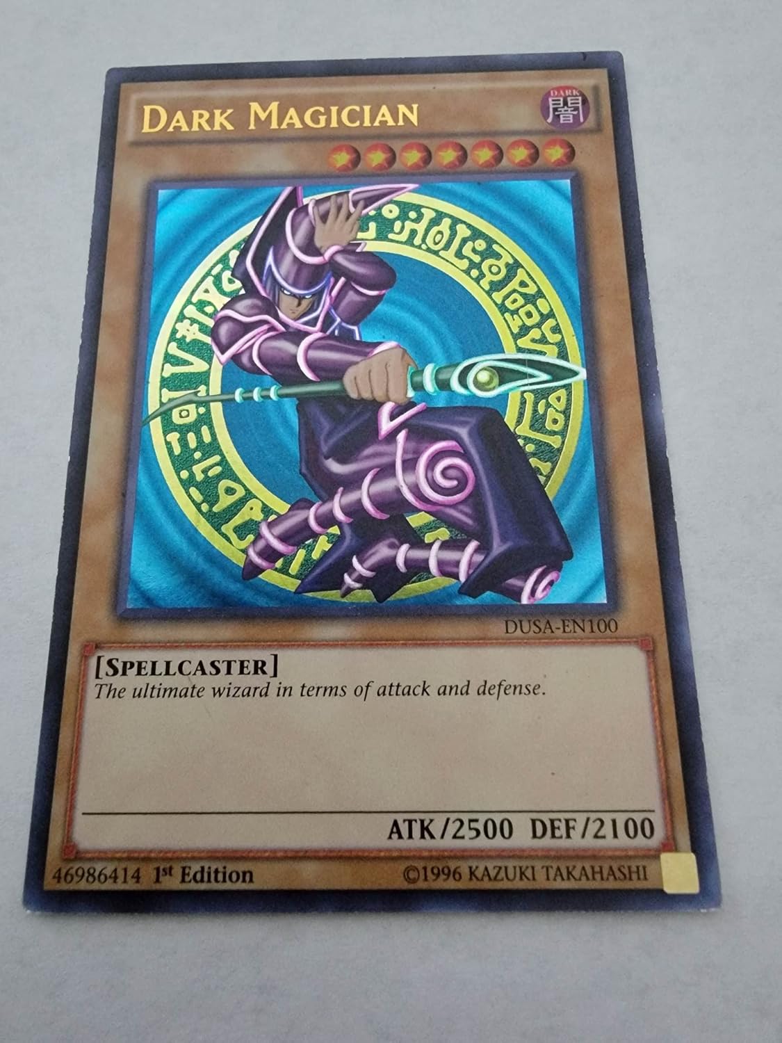 Dark Magician - DUSA-EN100 - Duelist Saga - Ultra Rare - 1st Edition