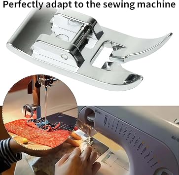 Universal General Purpose Sewing Machine Walking Presser Foot Set 2 PCS