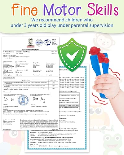 Miniatura 5 de Juegos de contar animales a juego con cuencos de clasificación, juegos de juguetes Montessori sensoriales para niños de 3 años en adelante