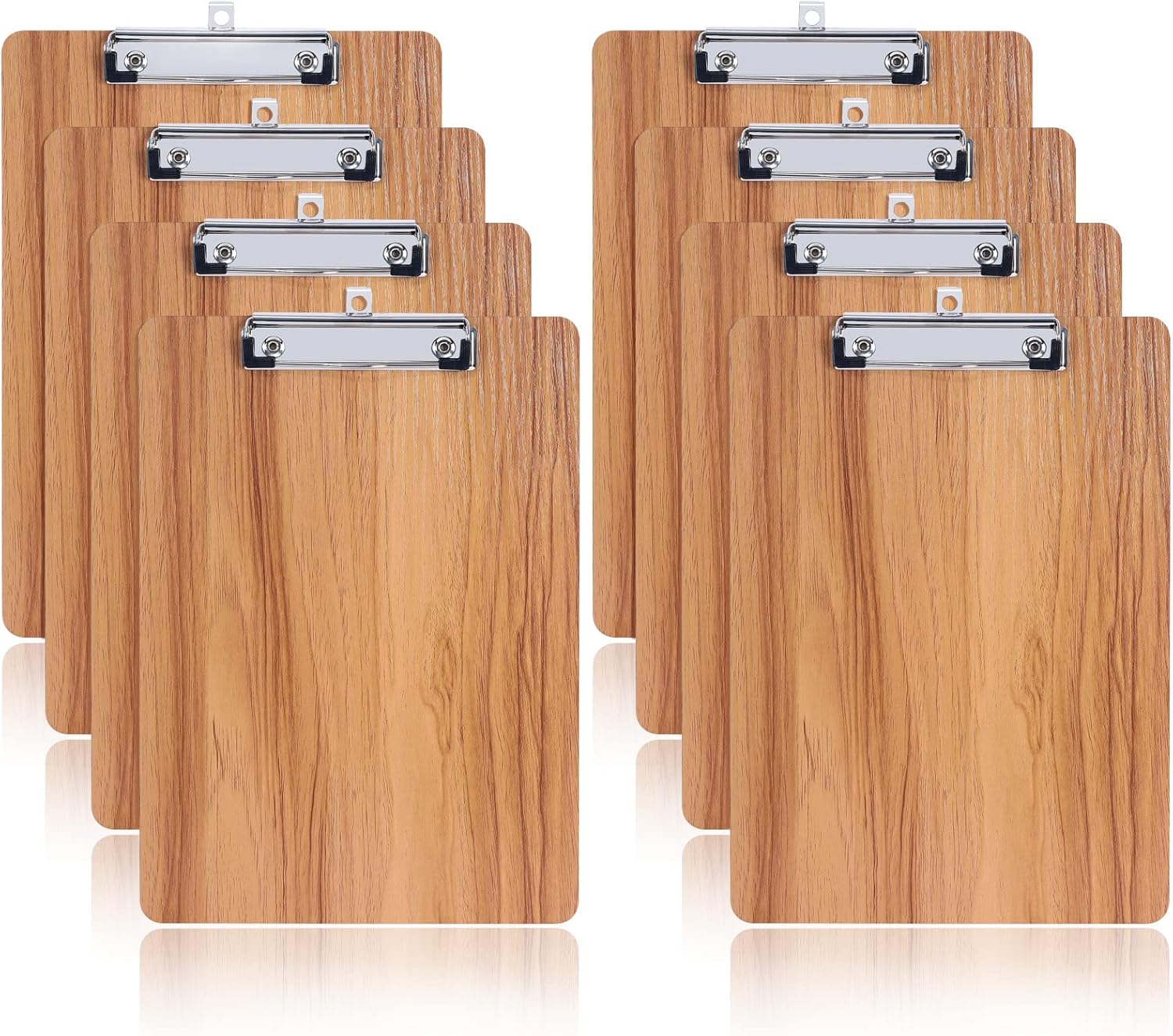 2 Pièces En Bois Porte-bloc A3 Paysage Avec Pince, Très épais 4mm, Clip Planches Pour Papier D