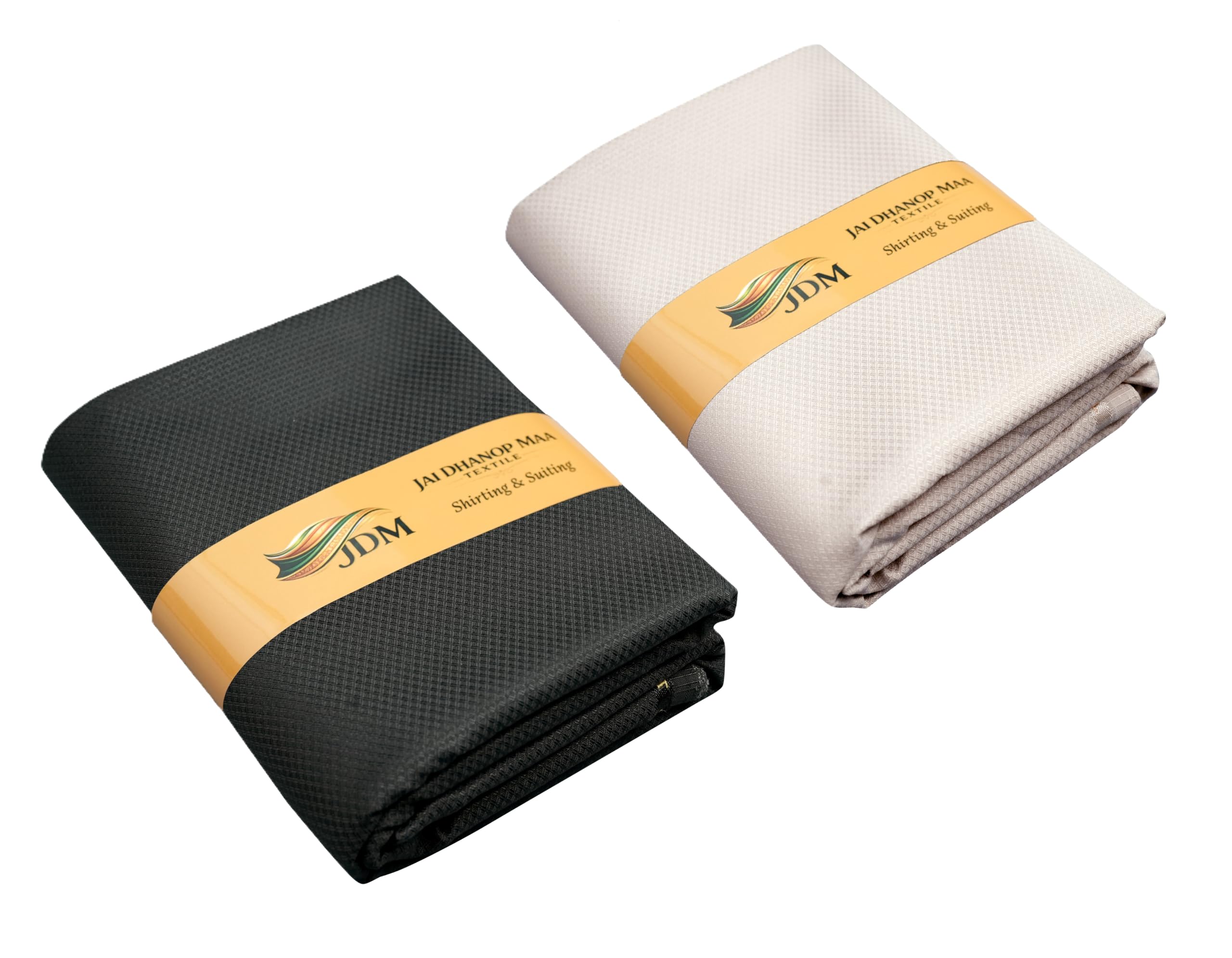 Men's Trouser Fabric Polyester Viscose Rayon Blend Pack of 2-image-0