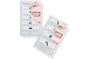 Needleless Hyaluron Pen Aftercare Business Cards for Lip Enhancement
