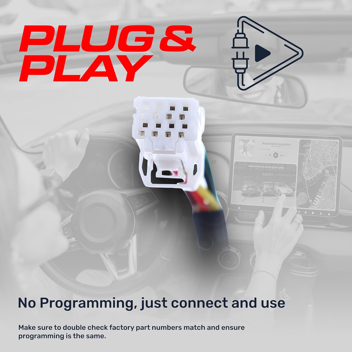 Master Tailgaters Replacement for Nissan Pathfinder (2011-2012) Backup Camera OE Part # 28442-9CA1A, 28442-9CA0A