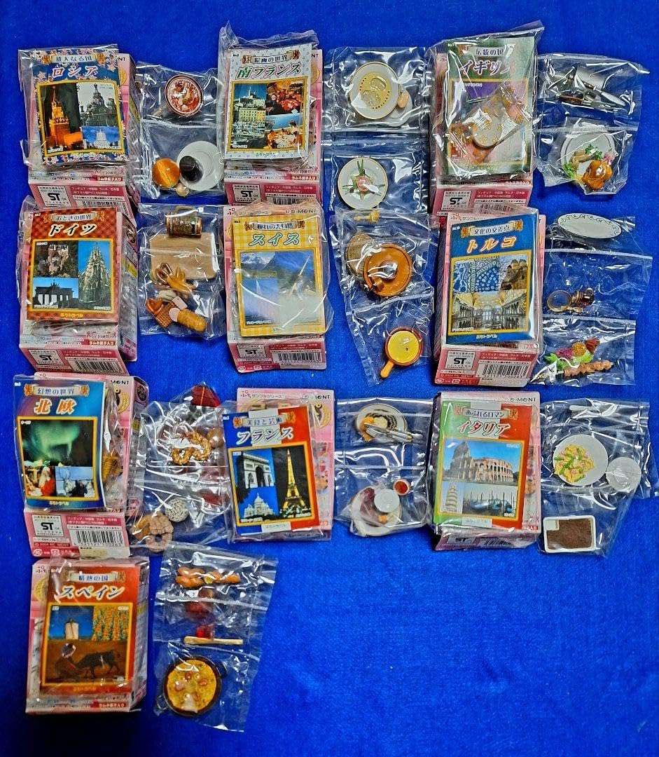 ✨【リーメント ぷちサンプルシリーズ ヨーロッパグルメツアー 全10種