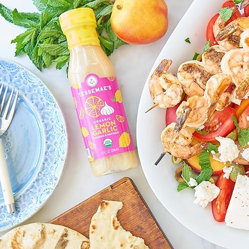 Miniatura 9 de Tessemae's All Natural Aderezo para ensaladas, paquete de 2 (rancho cremoso orgánico)