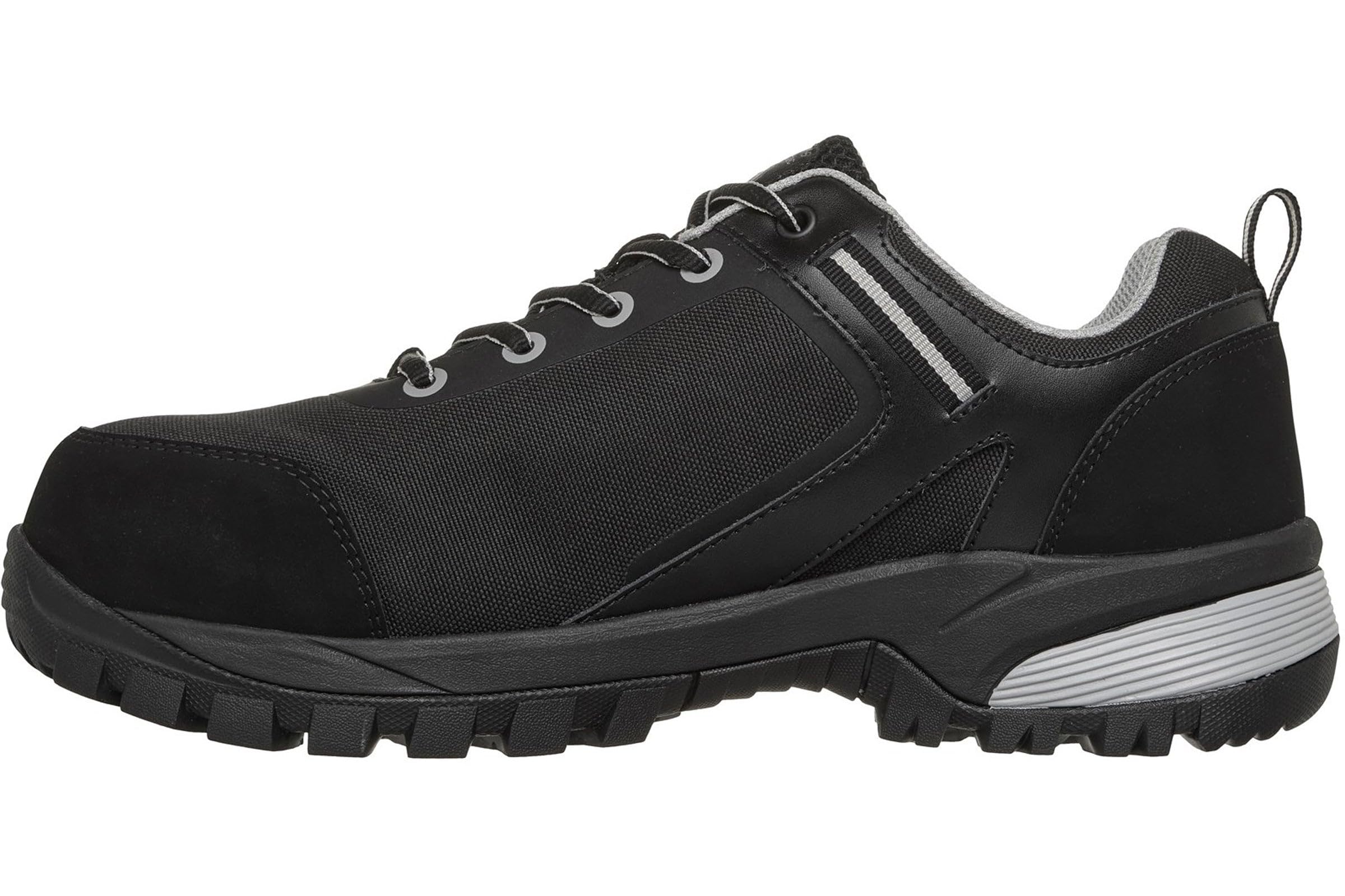 Skechers Męskie buty robocze GATLON - STRIGAX H 200188EC BKGY czarne/szare