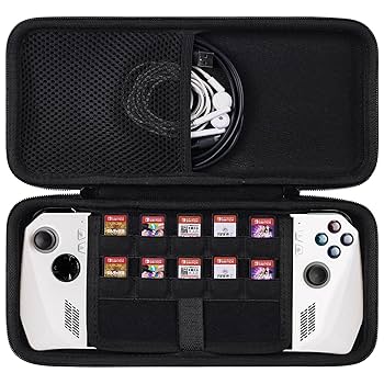 ASUS ROG Ally X 【ゲーミングUMPC】　ケース付き　美品 Amazon.co.jp: ASUS ROG Ally X ゲーミングPC ケース -軽量