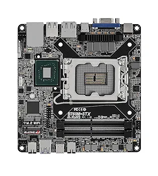 中古美品ASRock DeskMini B760 白 intel 12〜14世代 ASRock Deskmini B760 White 14th 省電力CPUセット | PCパーツ
