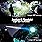 Blukar LED Headlamp,2000L Super Bright Rechargeable Headlight Flashlight with White&Red Light 2 Pack - Motion Sensor,Dimmable Brightness,8 Modes,Spotlight&Floodlight,IPX5 Waterproof for Camping-Pink