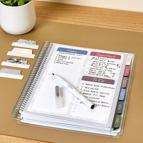 Miniatura 6 de Avery Accesorio planificador de tablero, 7 x 9 pulgadas, de doble cara, compatible con borrado en húmedo y en seco (24904)