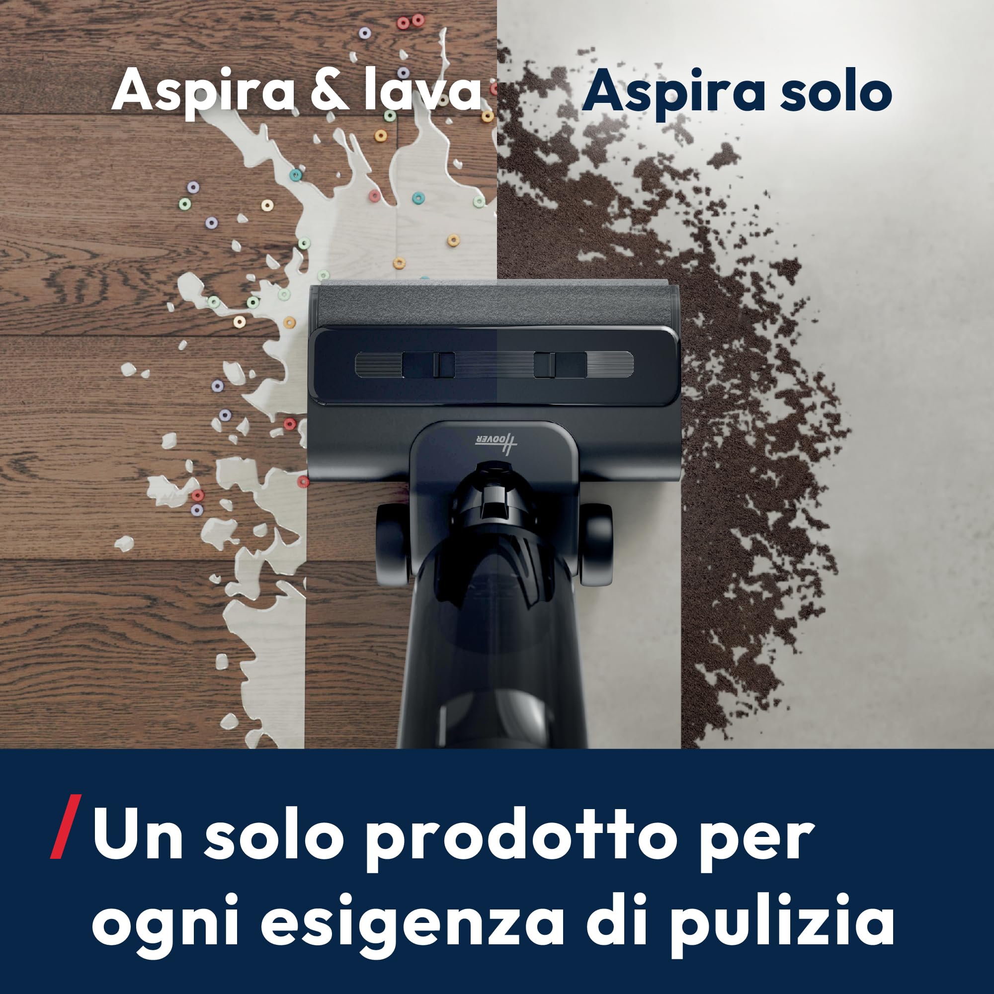 Hoover HW3 Aspirapolvere e Lavapavimenti Senza Fili