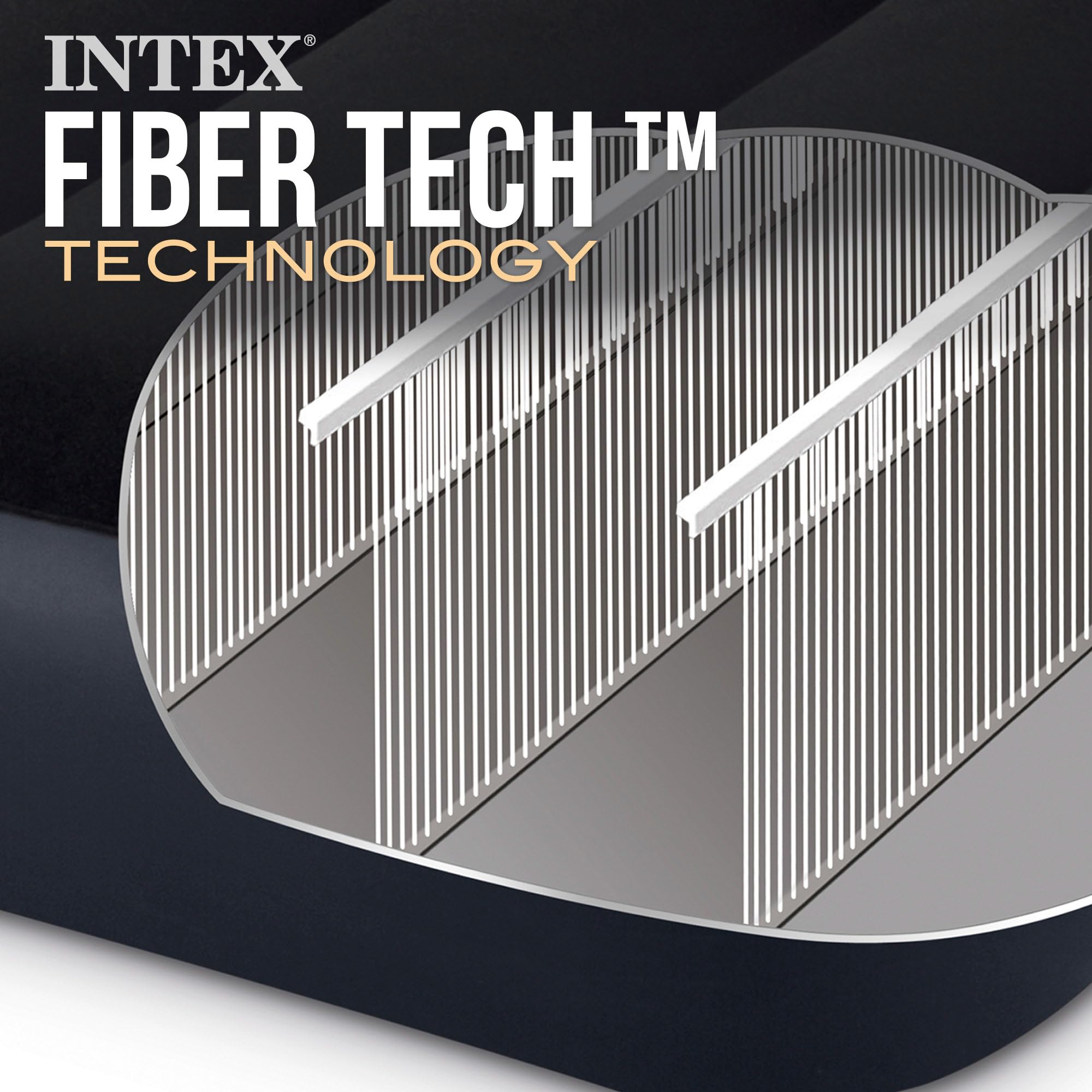 Intex Twin Pillow Rest Classic Airbed W/Fiber-TECH BIP, 99 x 191 x 25 cm