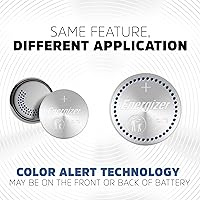 Vista 7 de Energizer CR2025 Battery, Baterías de celda de moneda de litio de 3V 2025 (2 recuento de baterías) - El embalaje puede variar