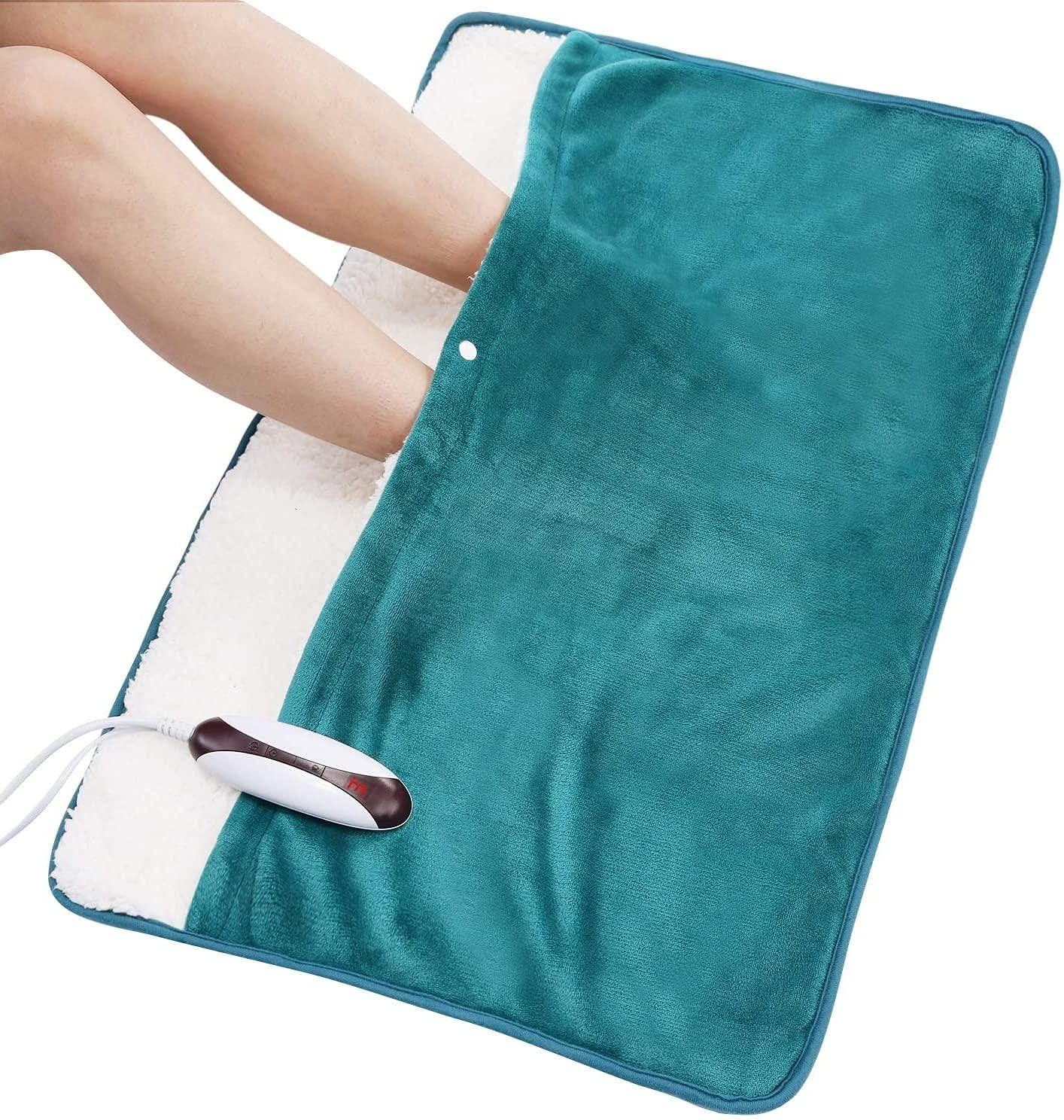 Electric Foot Warmer Heating Pad Extra Large Size 50 x 80 cm Full Body Application for Feet