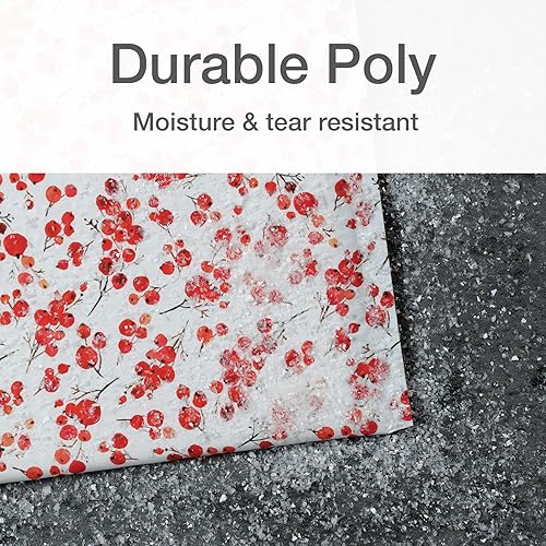 Miniatura 2 de Quality Park Sobres de burbujas, 8.25 x 11 pulgadas, sobres de envío, sobres acolchados de poliéster resistentes al agua, estampado de bayas,