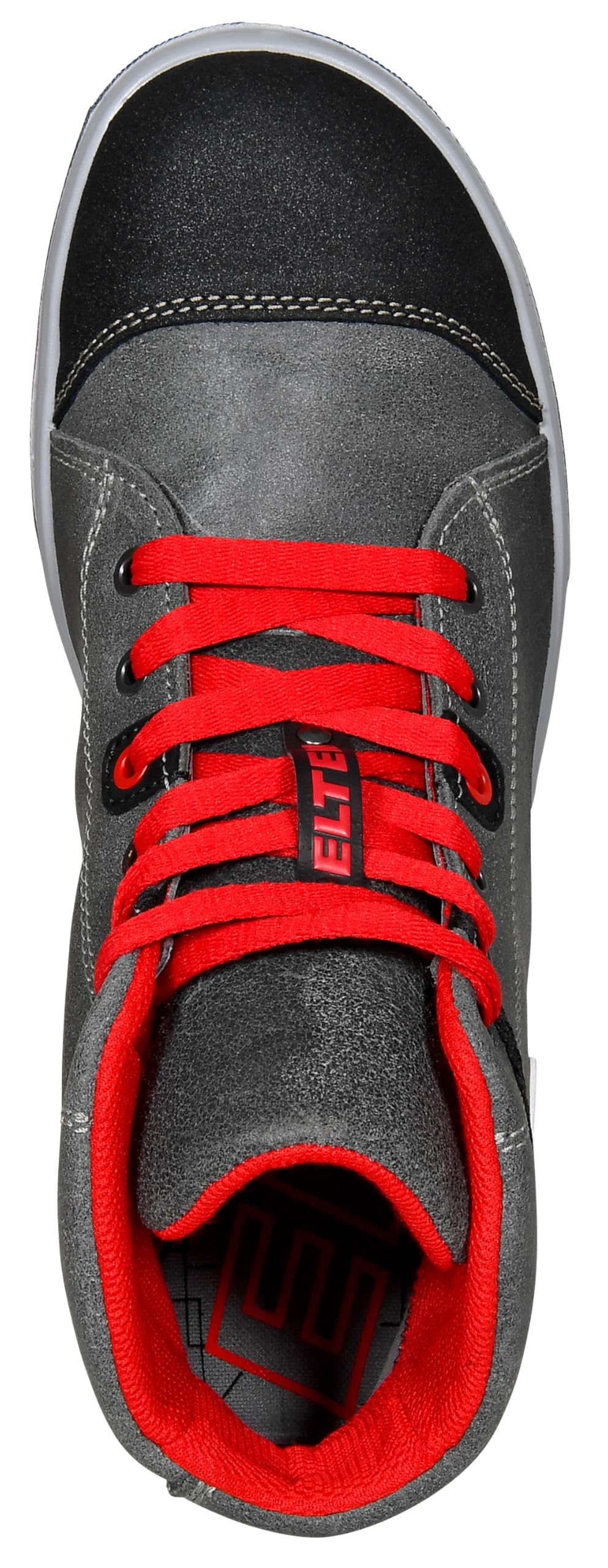 Scarpe Sicurezza Maschili Vintage Pirate Mid ESD S3 Leather GreyBlack - Dettaglio