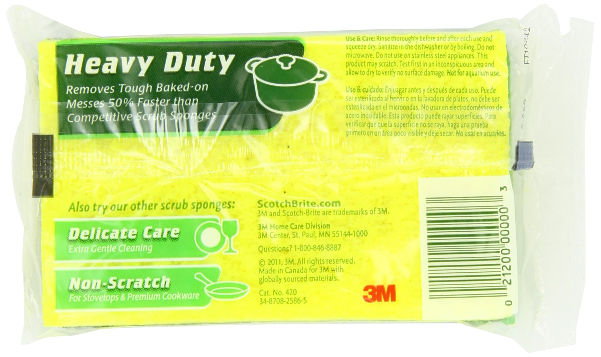 Scotch-Brite(R) Heavy Duty Scrub Sponge (21ct.) by Scotch-Brite by Scotch-Brite
