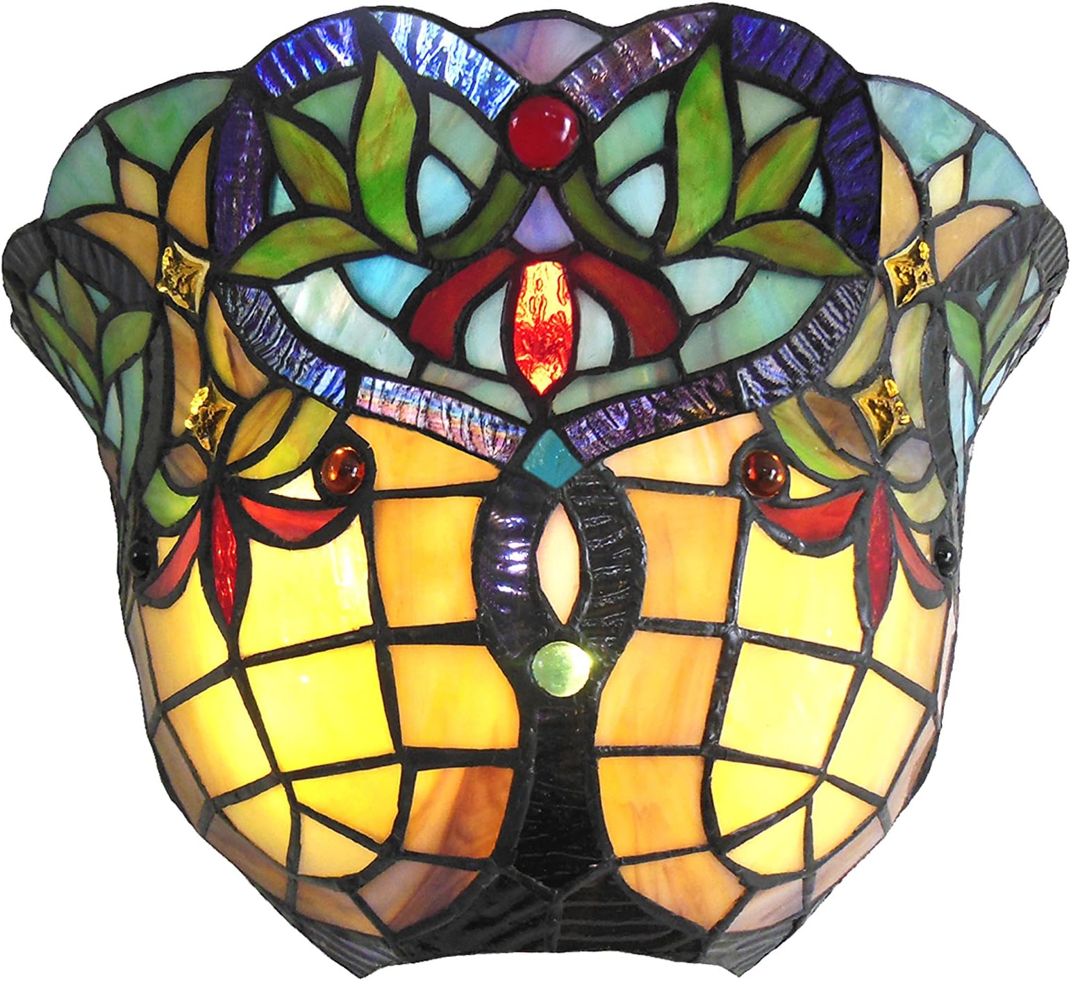 Chloe Lighting CH33389VR12-WS1 Wall Sconce, One Size, Multicolor