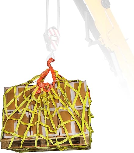Red de carga para helicóptero/palet, 1.25" Web, 6' x 6'