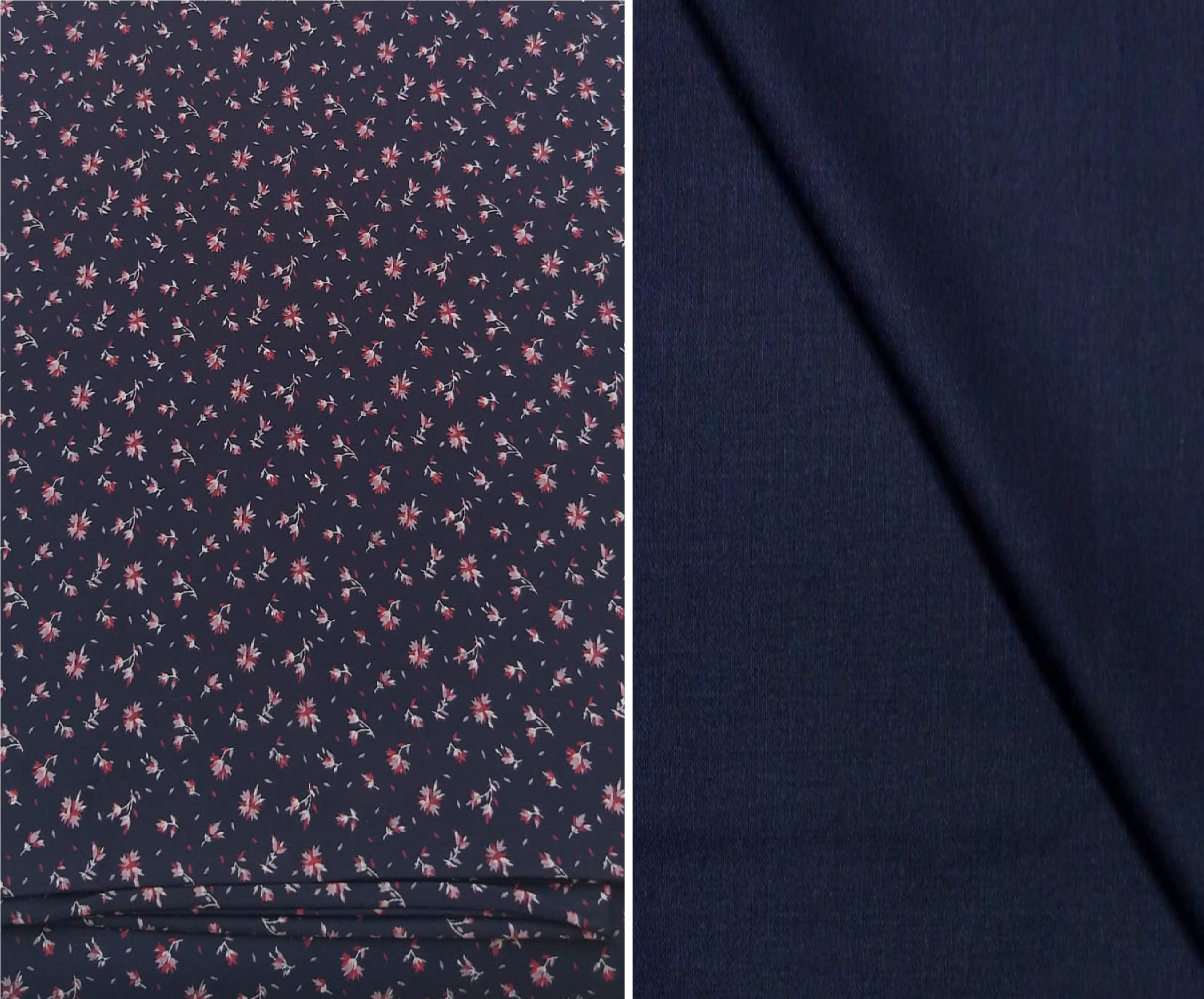 Pri & Su CottLinns Combo of Giza Cotton Floral Shirt 500069 & Trouser 90004-picture-25