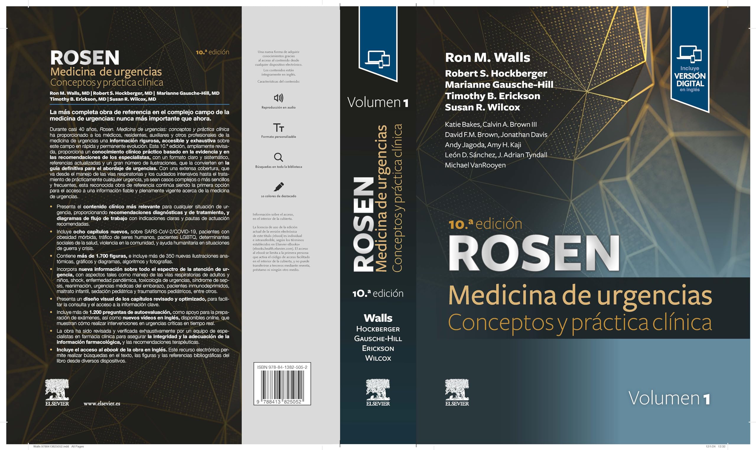 Rosen. Medicina de urgencias: conceptos y práctica clínica, 2 Vols. (10ª ed.)