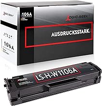 Logic-Seek 106A Toner W1106A Compatible with HP Laser 107w MFP 135wg 137fwg 135w 137fnw 135a 107a 107r 135r Cartridge (Black)