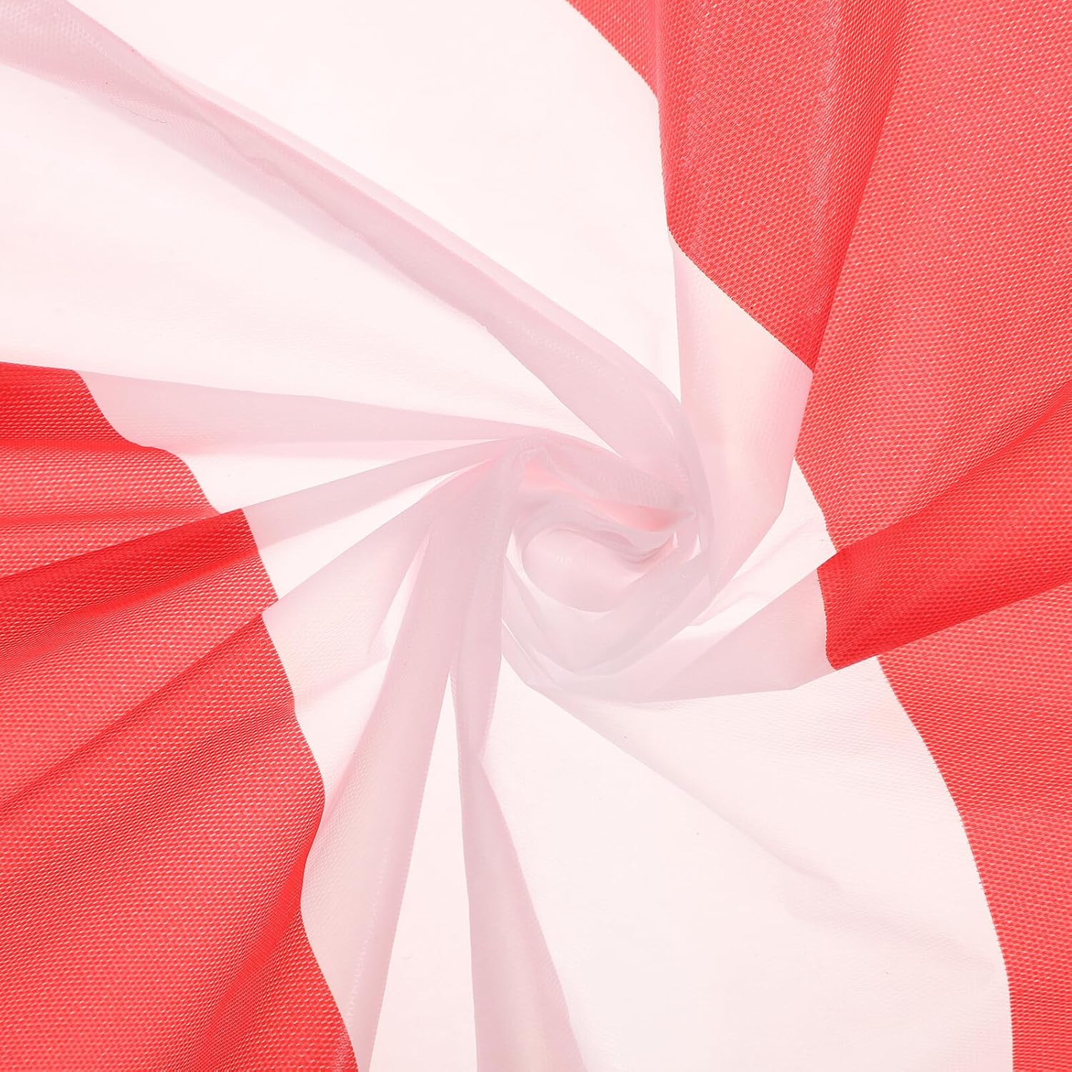 Homoyoyo 3pcs Red and White Stripe Table Skirt 420x75cm Carnival Party Tablecover Decoration for Birthday Picnic Event Table Layout