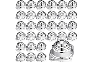 30 Pcs 1 Inch Heavy Duty Roller Ball Transfer Bearings