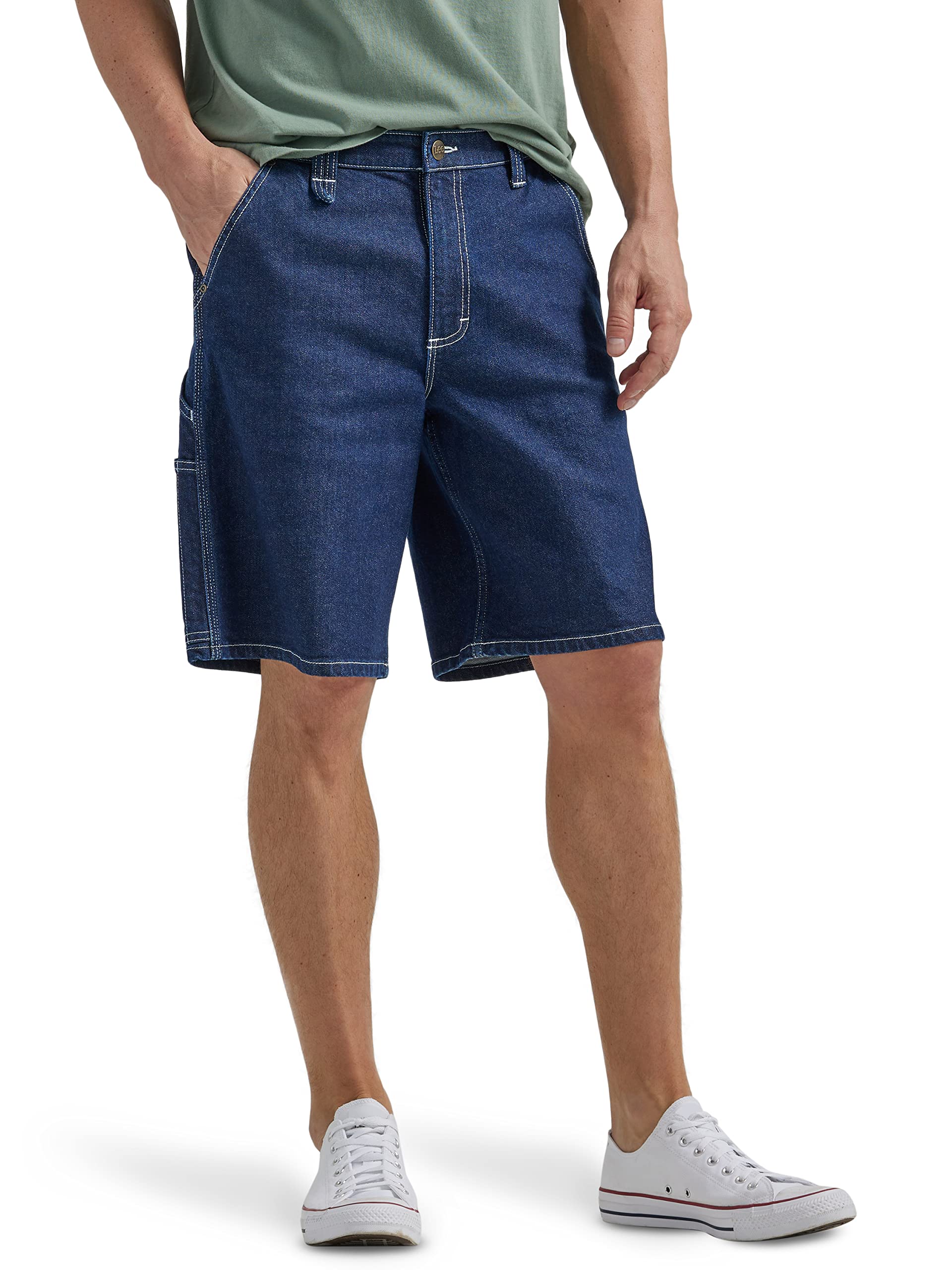 Lee Men's Rinse Legendary Workwear Carpenter Short, 40