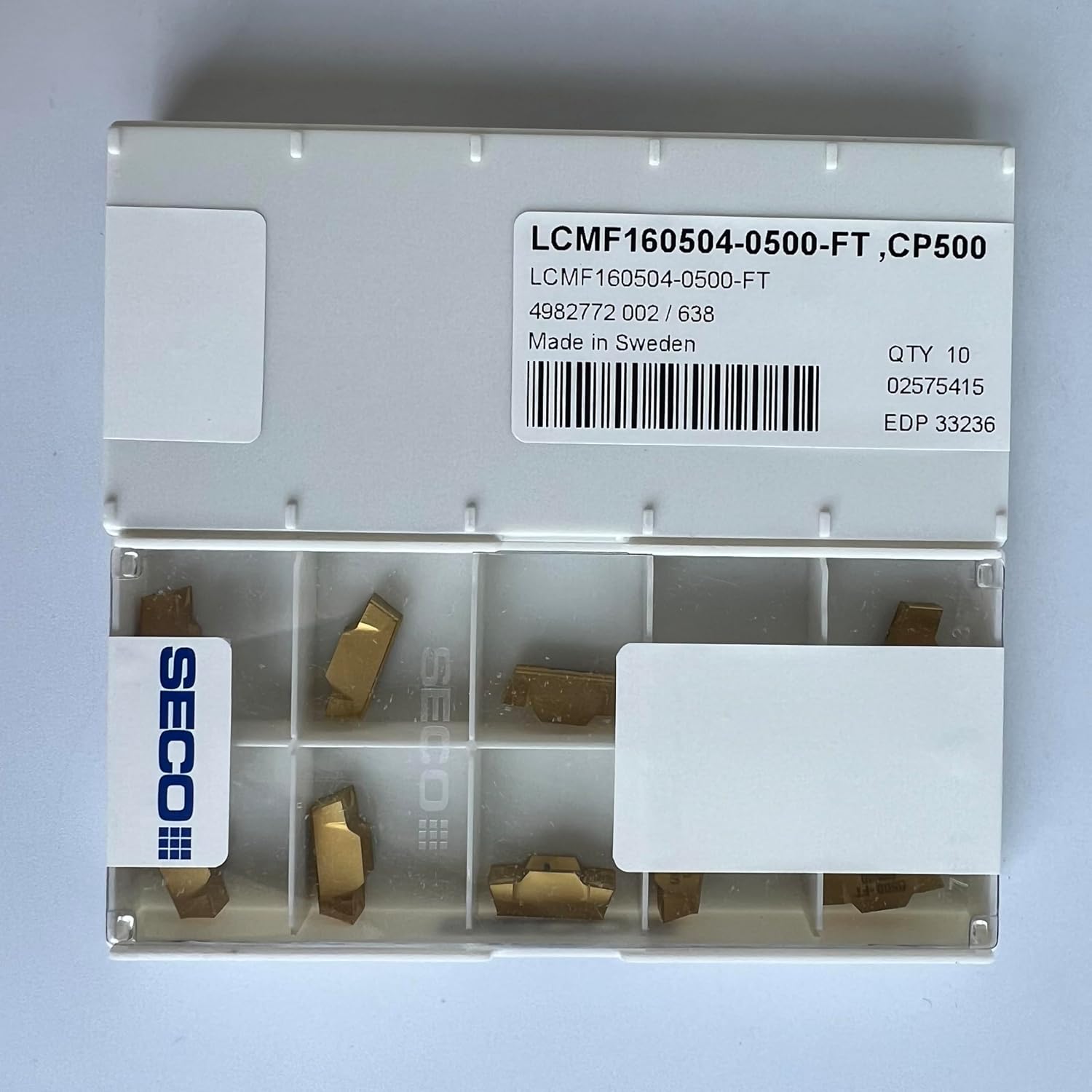 LCMF160504-0500-FT, CP500/Carbide Blades Pack of 10