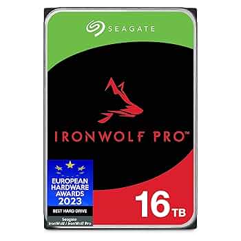 Seagate IronWolf Pro ST16000NE000　２個 ⑤ Amazon.com: Seagate IronWolf Pro16TB 256MB 7.2K RPM SATA 6Gb