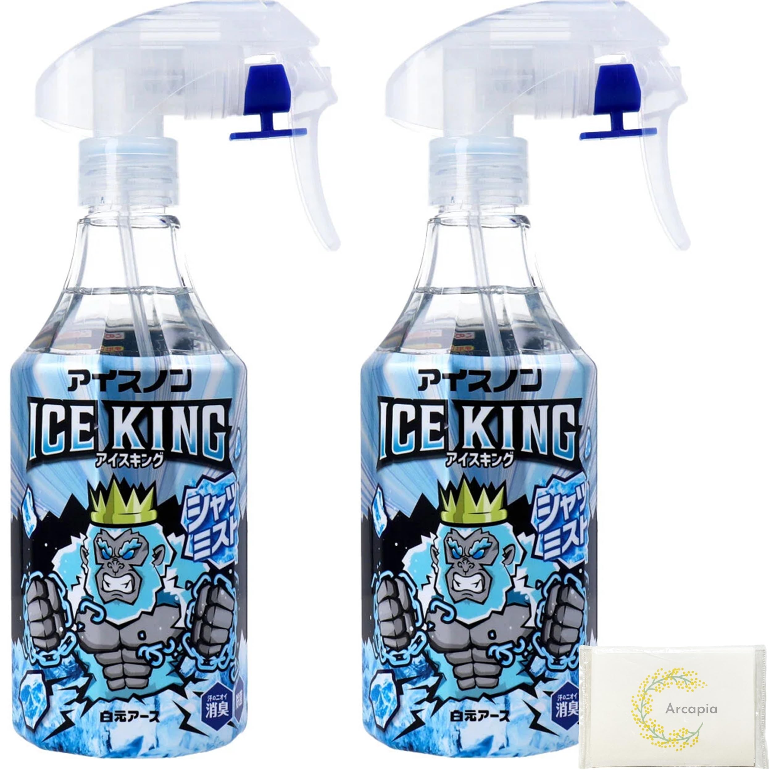 ひんやりシャツシャワーシャツ ミストアイスキングクールミスト 冷感