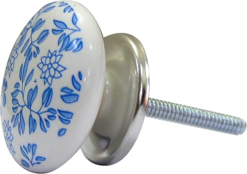 Miniatura 7 de Perilla Home Juego de 6 pomos de cerámica para armarios y cajones, pomos decorativos para el hogar, cocina, armario, puerta de cristal, aparador,