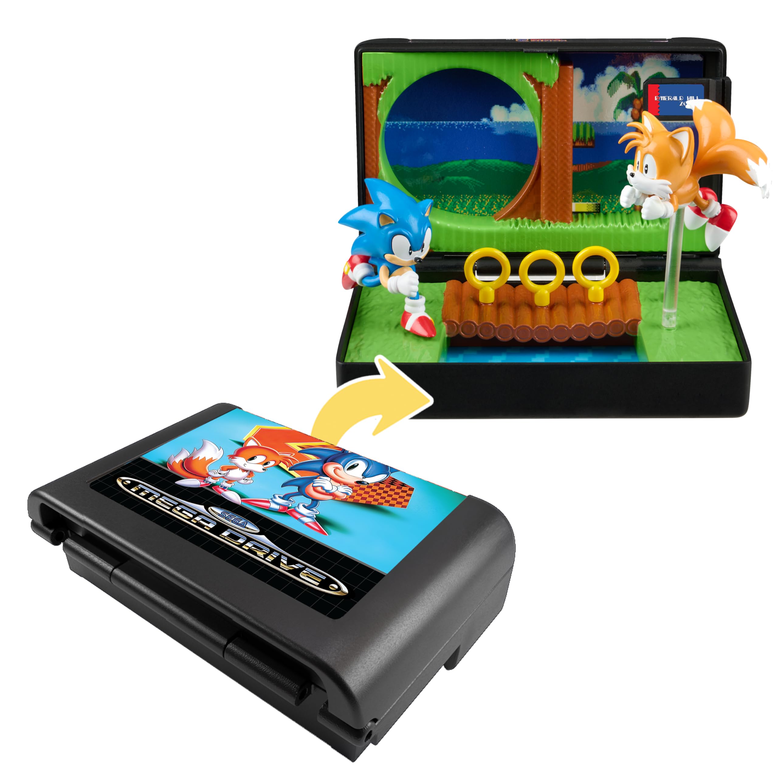Console Heroes Sonic 2 Mega Drive