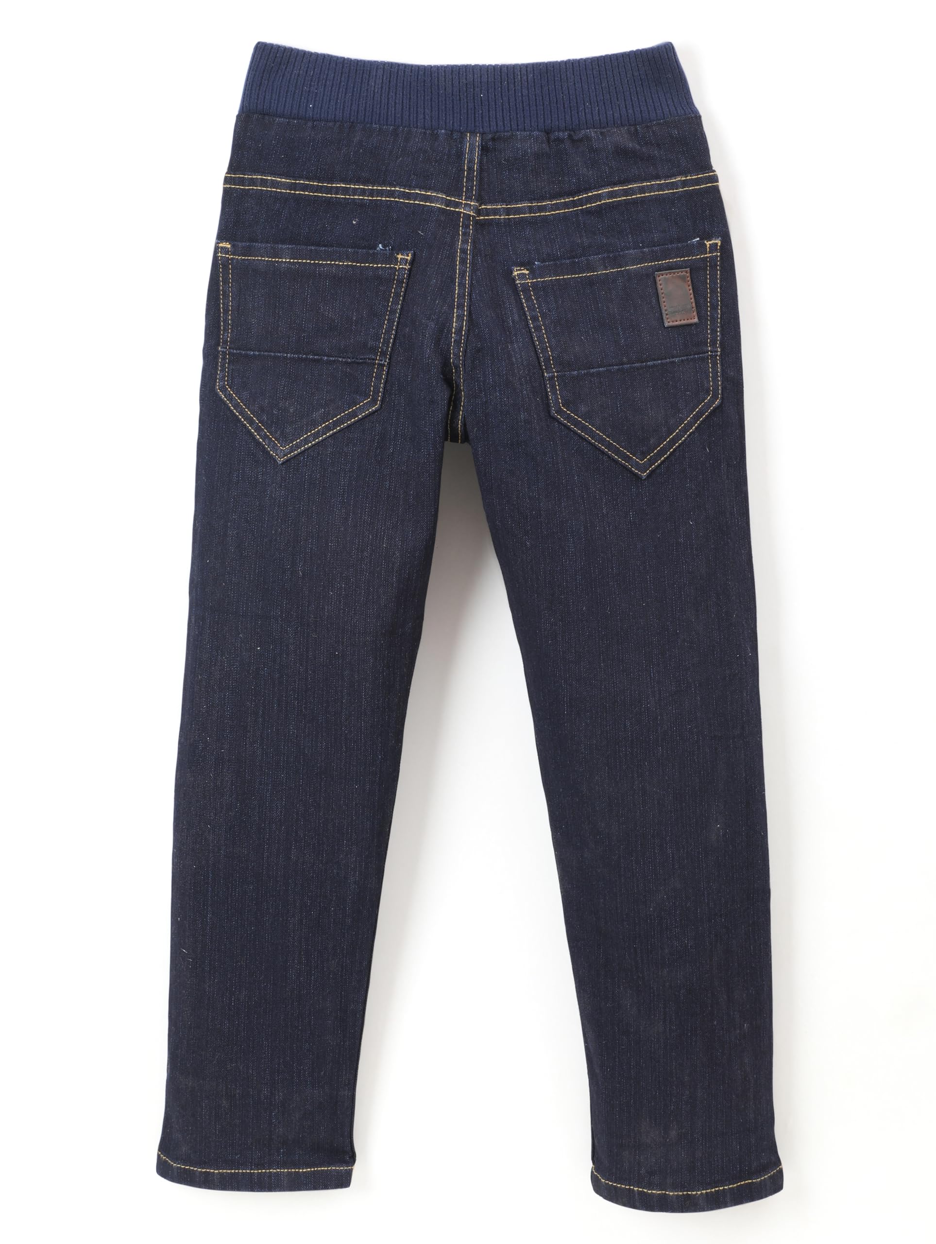 chopper club Jungen Jeans – reguläre schmale Passform, Stretch-Denim, ideal für Schule, Freizeit und Partys, Bequeme Größen 4–16, Halfrib Raw in Blau, 6