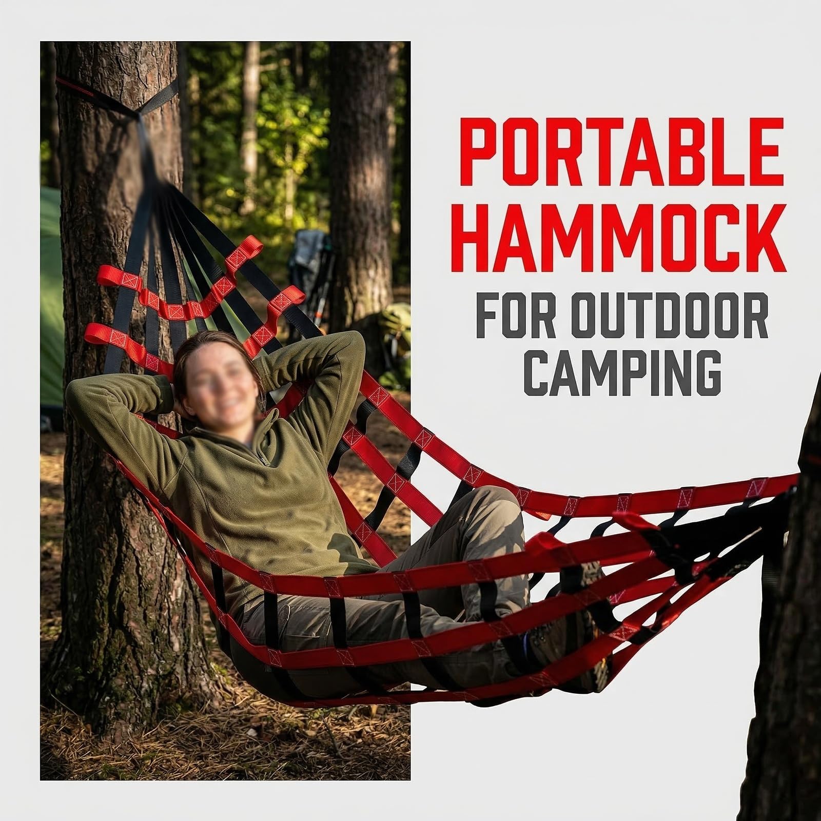 Ninja - Red de escalada de obstáculos para niños, tamaño personalizable de 5 x 7 pies, cincha duradera para diversión segura al aire libre, ideal para casas en árboles y aventuras de escalada