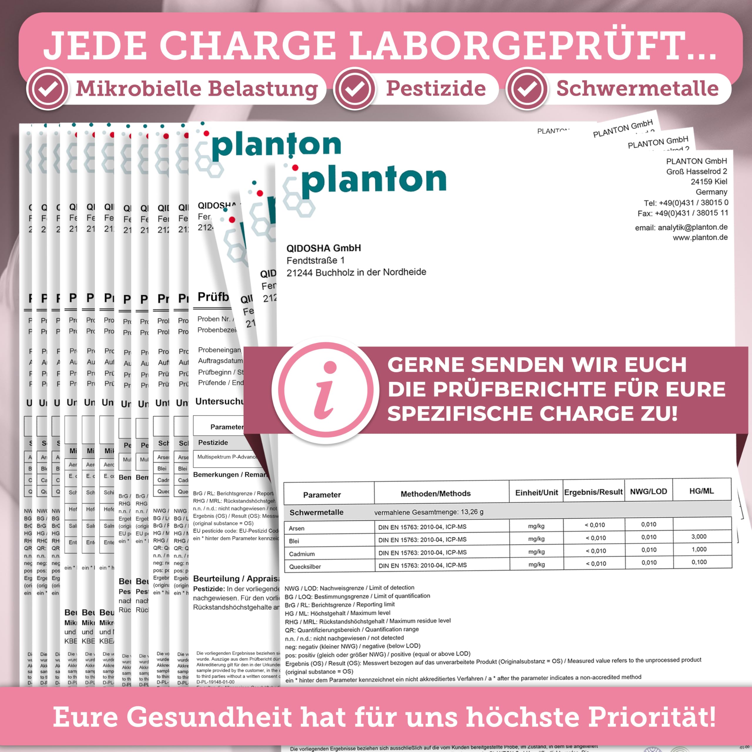 QIDOSHA® SHINE Haut, Haare & Nägel Komplex, 120 Kapseln im Apothekerglas, Silizium-Komplex mit Silicium, Hyaluronsäure, Zink, Selen, Kupfer & Vitaminen, deutsche Fertigung, Haut Haare Nägel Kapseln