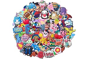 Shoe Charms Pack - 30, 50 or 100 Unique Jibbitz A Decorations