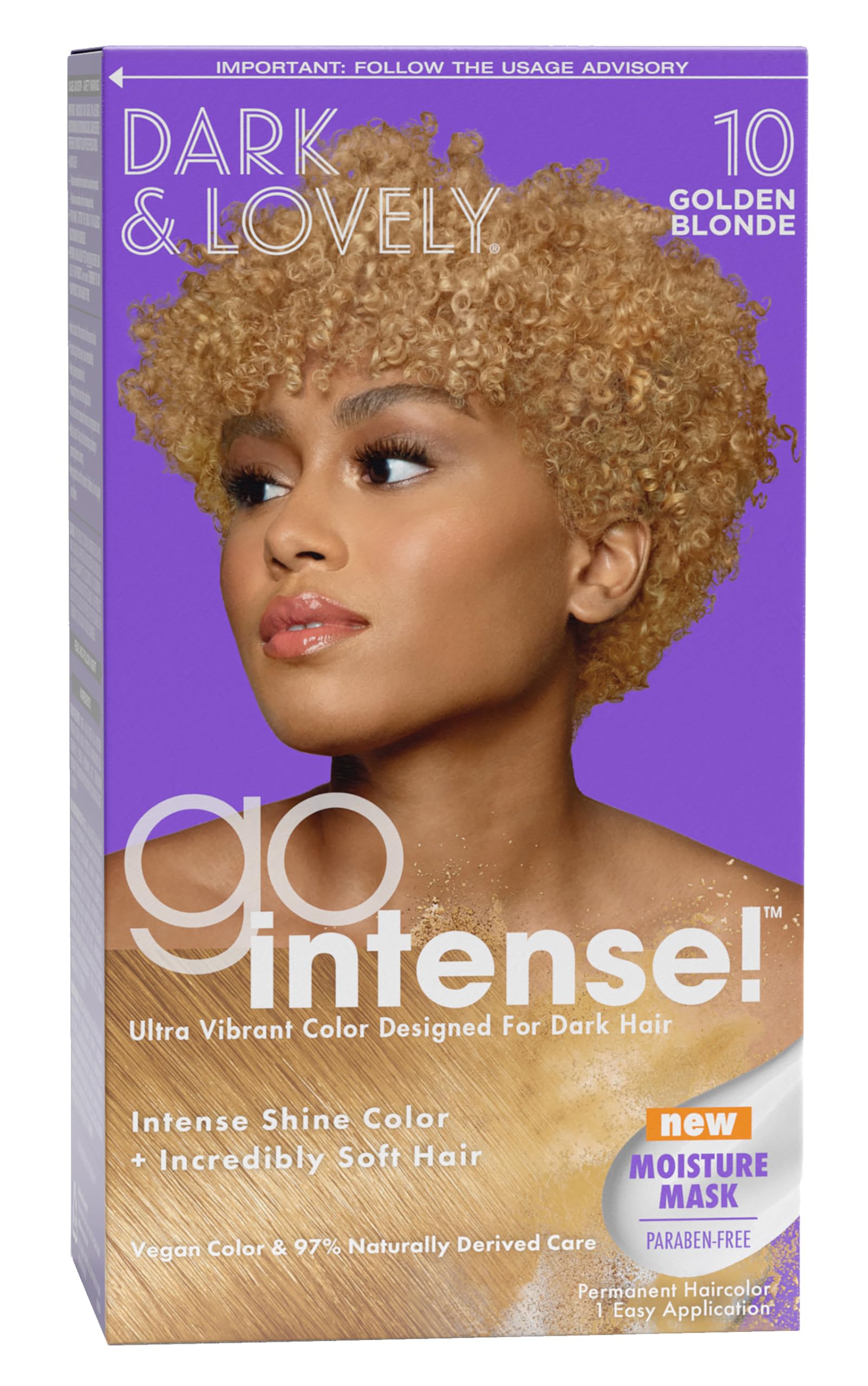 Go Intense Golden Blonde Permanent Hair Color