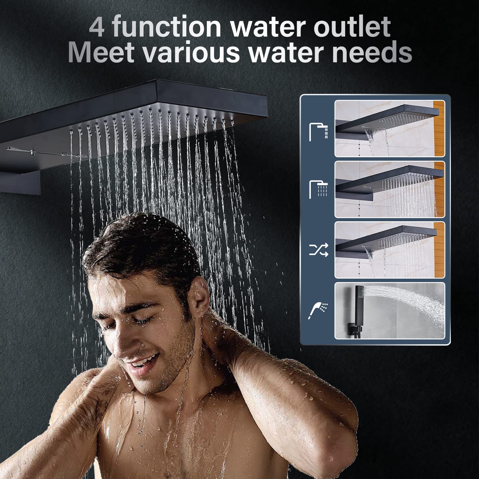 Mezclador De Ducha GROHE Start 2021 Cromado Con Teleducha Vitalio Get